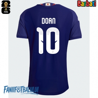 Japonia Ritsu Doan #10 Tricou Fotbal Replică Mondial 2026 Barbati Acasa